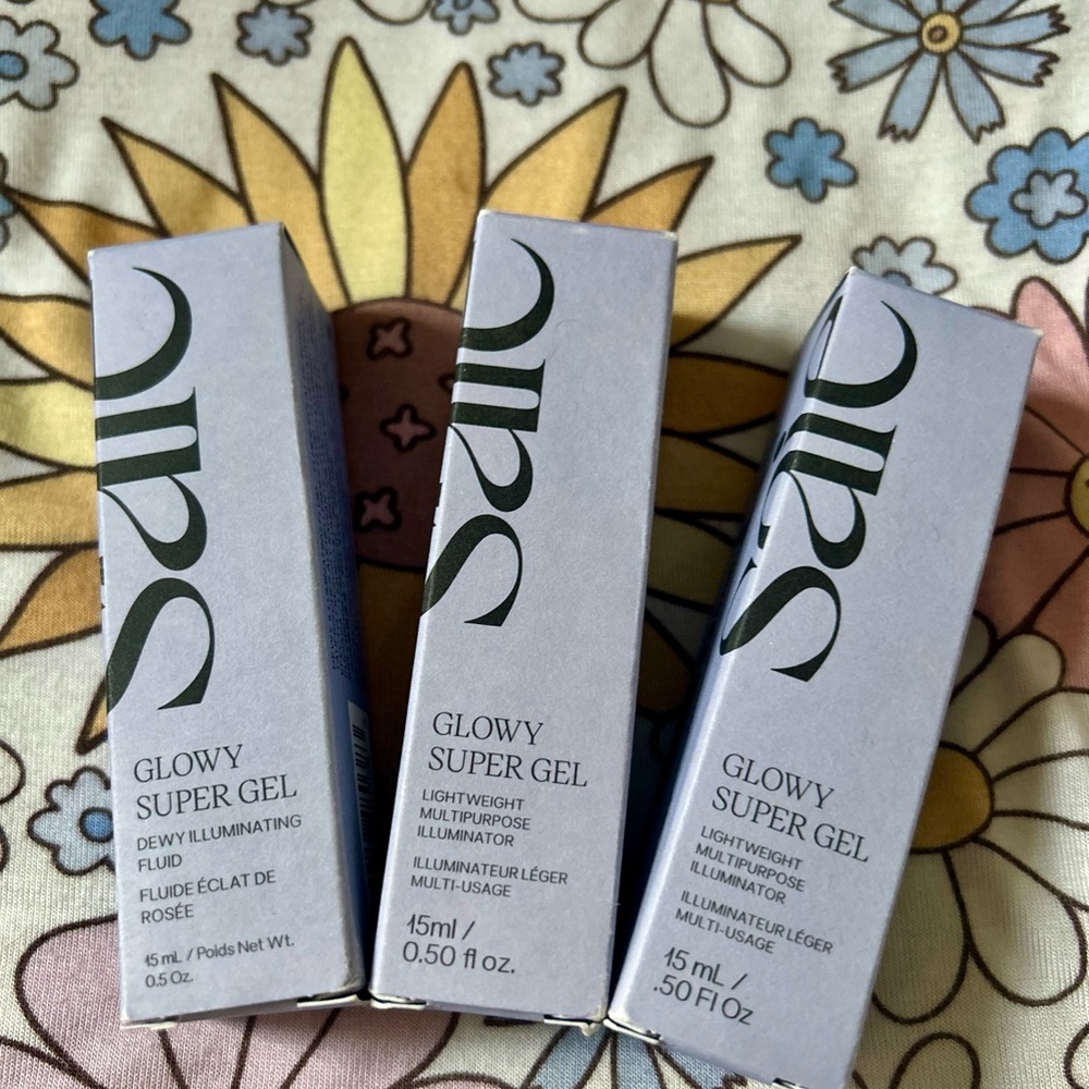 NWT Saie Glowy Super Gel - Multi-Purpose Illuminators Bundle of 3